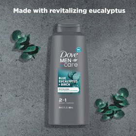 Man using Dove Men + Care in a shower for fast, all-over cleansing benefit