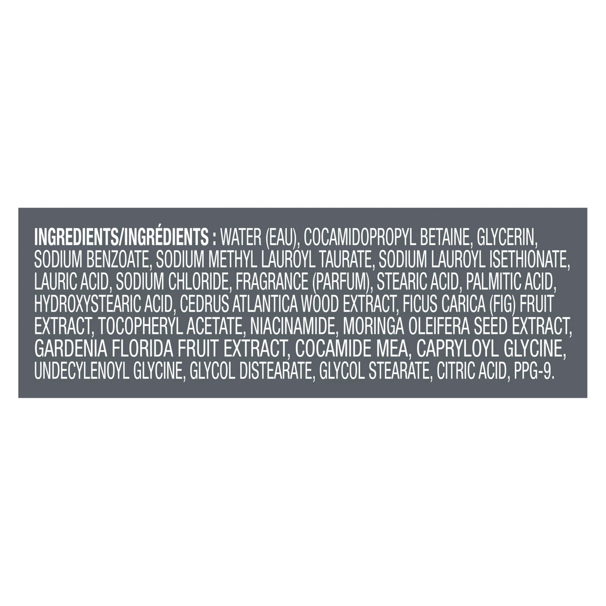Dove Men+Care next to scale showing 26oz size for long-lasting supply