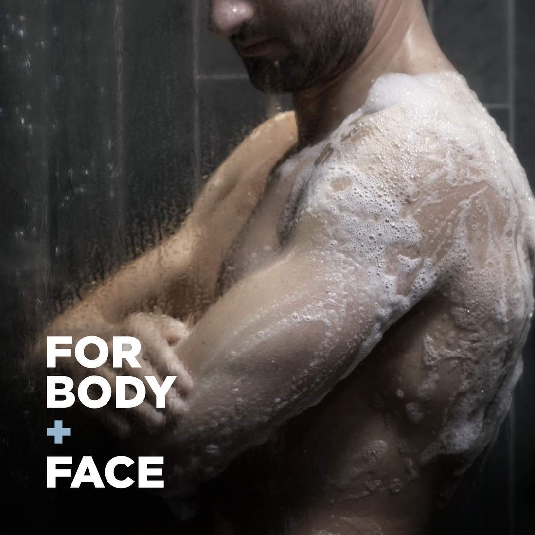 DOVE MEN + CARE shown in hand demonstrating easy secure grip