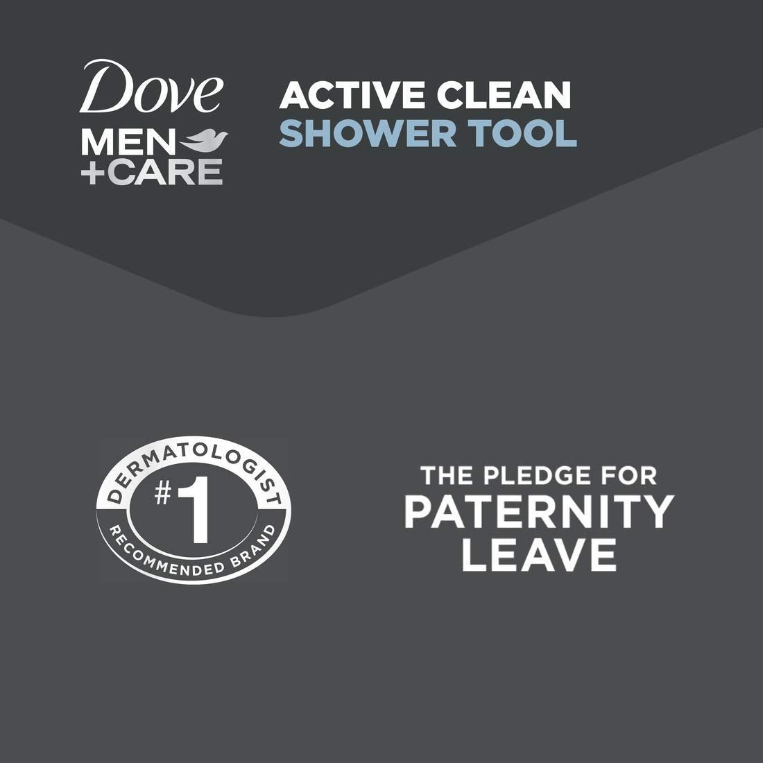 DOVE MEN + CARE wet tool hanging to dry to prevent mildew
