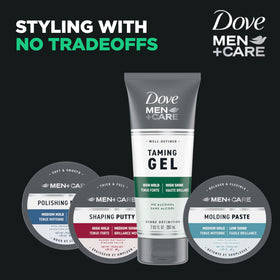 Dove Men+Care in bathroom routine lifestyle image showing everyday use