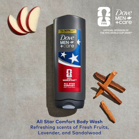Dove Men+Care closeup of gel texture revealing MicroMoisture droplets for hydration