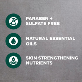 Dove Men + Care in shower lifestyle scene illustrating refreshing eucalyptus scent