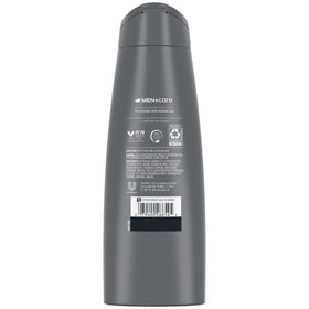 Dove Men+Care back label close-up displaying ingredient list and usage directions for transparency