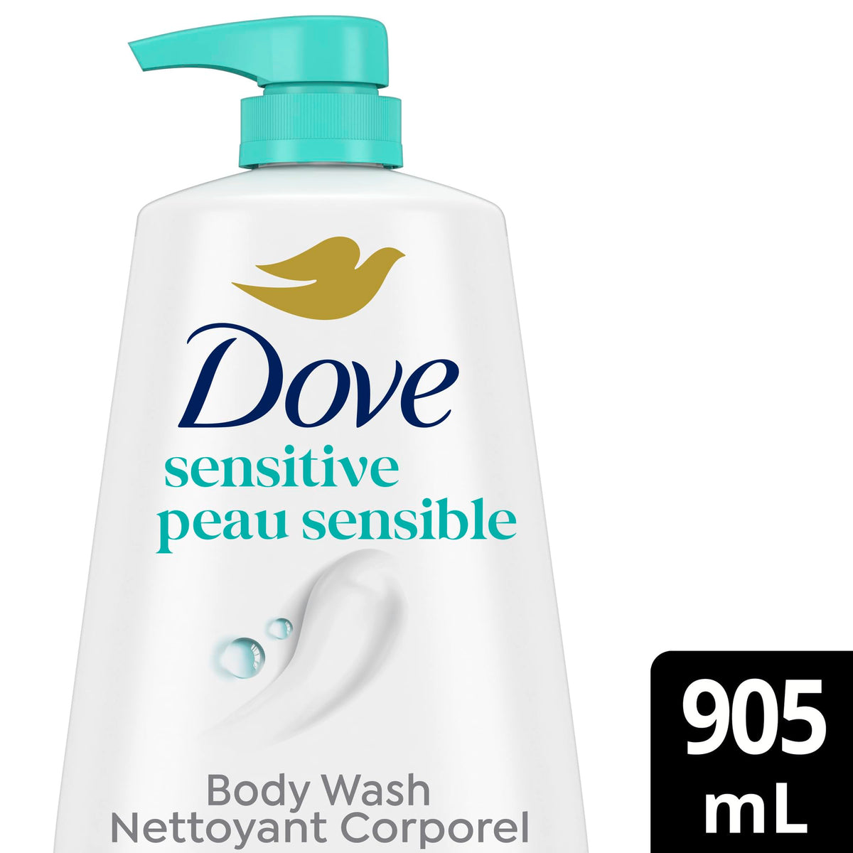 Dove texture close-up highlighting Moisture Renew Blend for deep nourishment