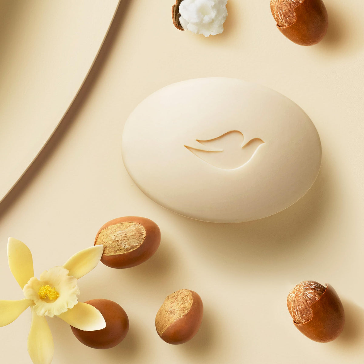 Opened Dove multipack showing eight bars for long-lasting supply
