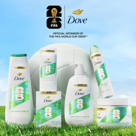 Dove packaging QR code detail offering ticket sweepstakes benefit
