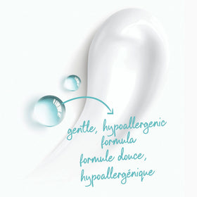 Dove pump dispensing creamy lather that moisturizes skin on contact