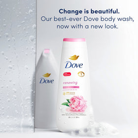 Dove creamy lather texture close-up demonstrating rich moisturizing feel