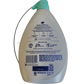 Dove closeup of pump and lather highlights micro-moisture texture for soft skin benefit