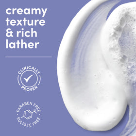 Dove serum texture close-up highlighting hyaluronic moisture benefit