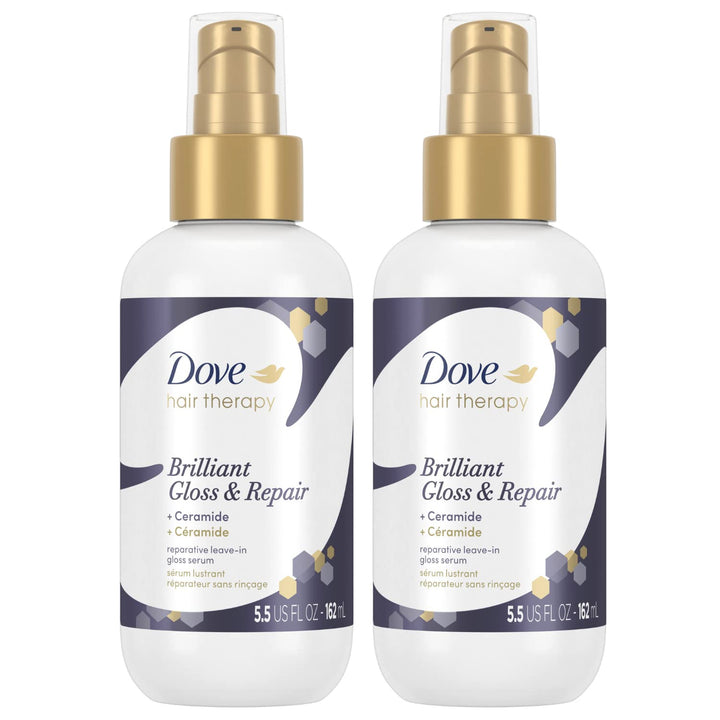 Dove serum front packaging showing bottle and label for easy identification and benefit