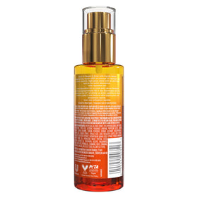 Dove serum pump dispensed to show lightweight liquid texture