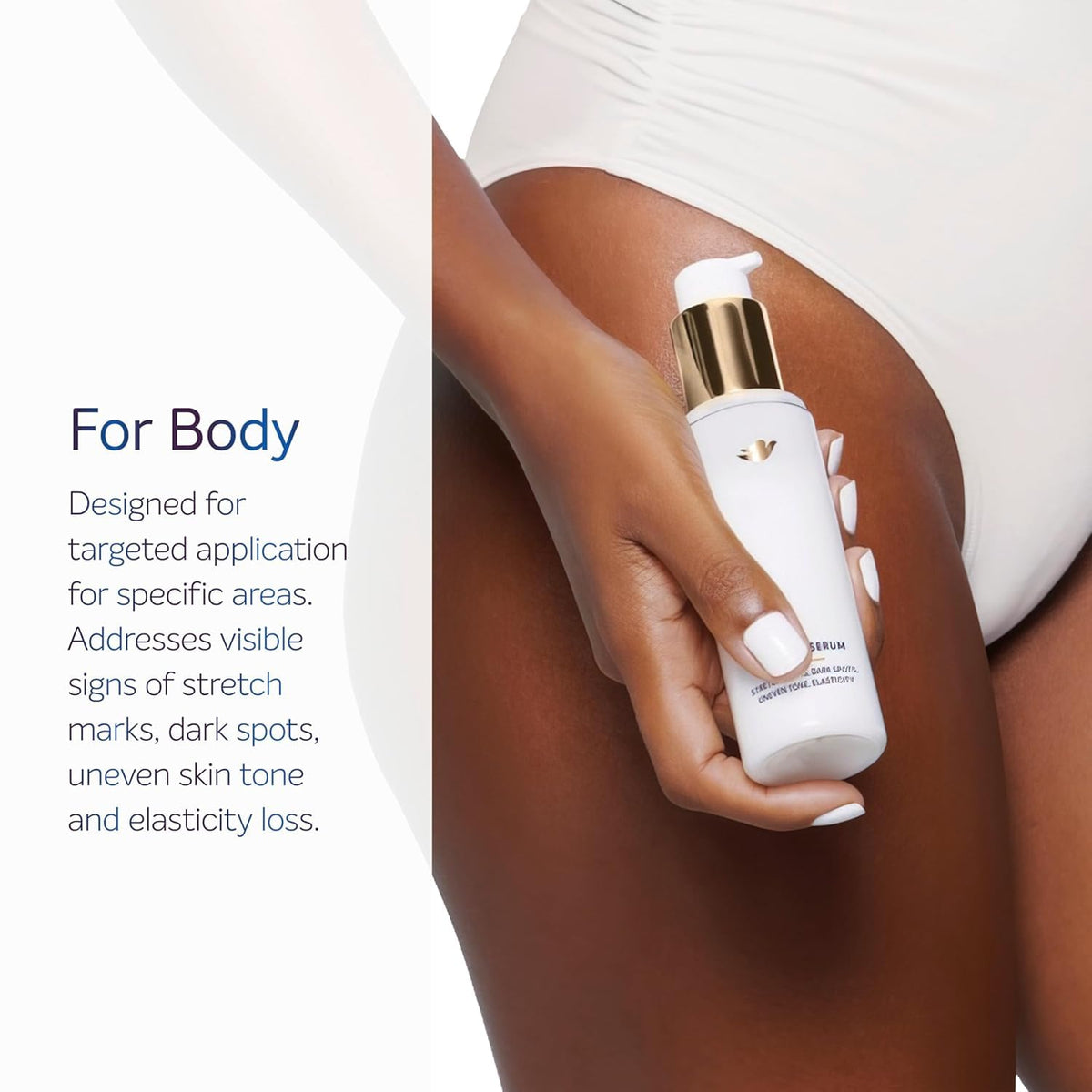 Dove targeted serum pump dispenser detail for precise targeted use