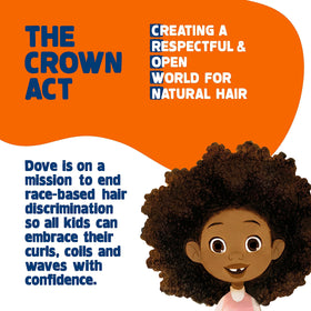 Dove conditioner cream texture close-up showing rich slip for easier detangling