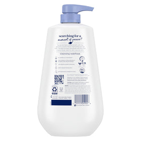 Dove creamy lather close-up highlighting rich texture and deep moisturizing effect