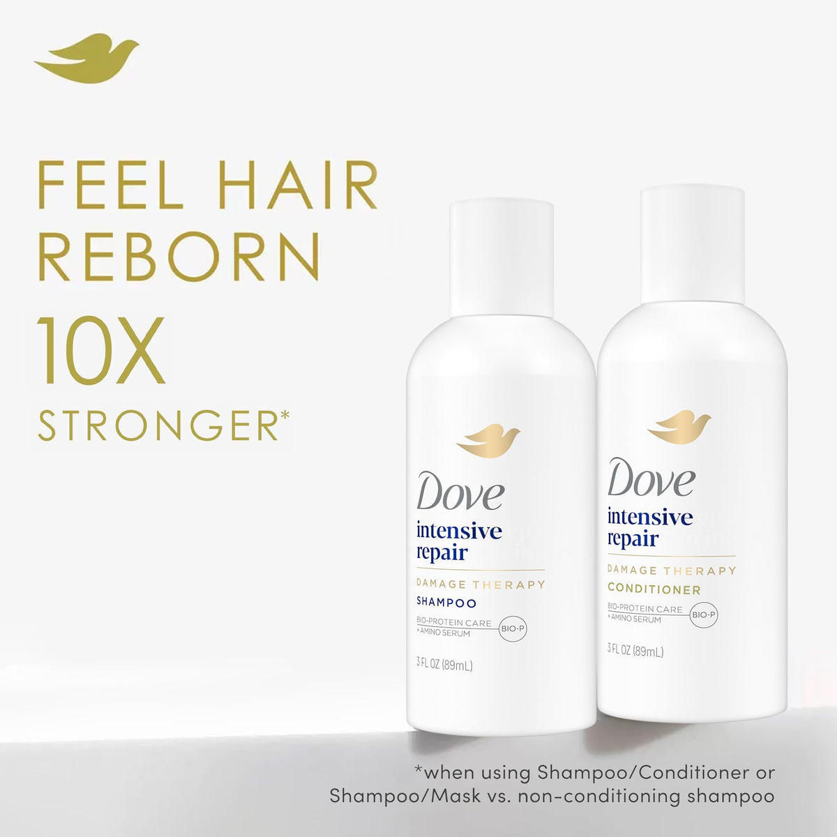 Dove texture shampoo pump dispensing creamy lather for gentle cleanse benefit