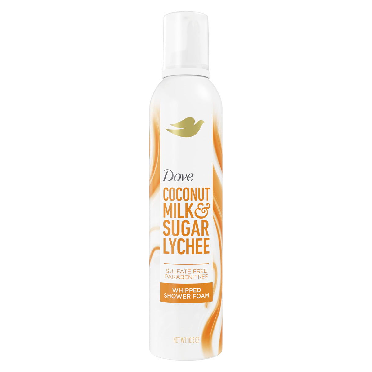 Dove front packaging showing Coconut & Lychee and benefit of soft skin