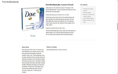 Dove White Cream Bar close-up lather illustrating creamy texture and moisturizing benefit