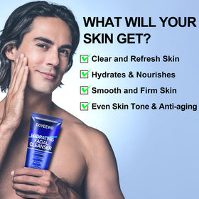 DOYEEWO kit staged in bathroom lifestyle showing simple daily routine benefit