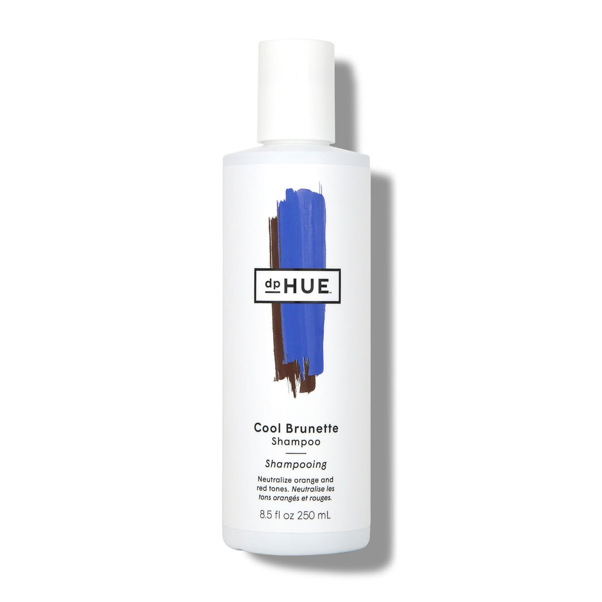 dpHUE front bottle showing Cool Brunette packaging and easy-to-use design benefit