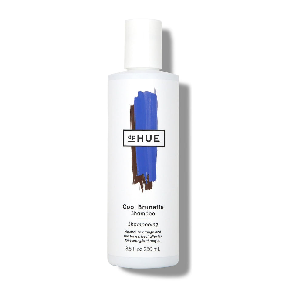 dpHUE front bottle showing Cool Brunette packaging and easy-to-use design benefit