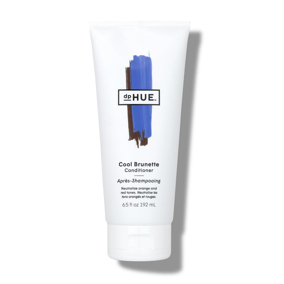 dpHUE front packaging showing product and benefit of brass control