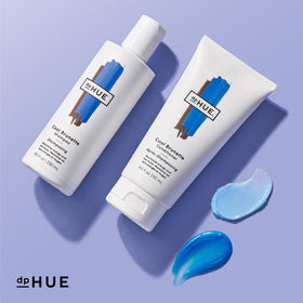 dpHUE bottle size next to common object for scale and travel-friendly