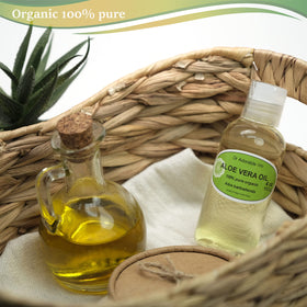 Dr Adorable aloe oil drop closeup highlighting lightweight texture and fast absorption benefit