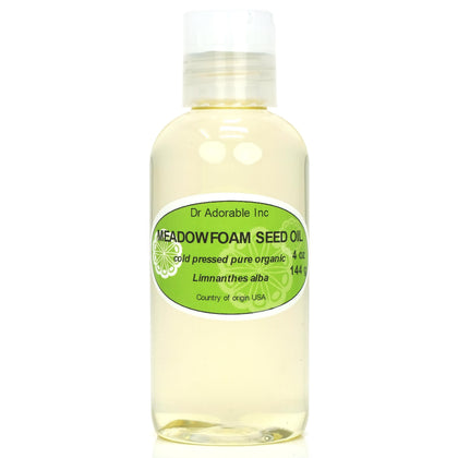 Dr Adorable front packaging showing label and 4 oz bottle, conveys purity
