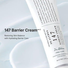 Dr.Althea cream texture close-up highlighting silky hydration and spreadability