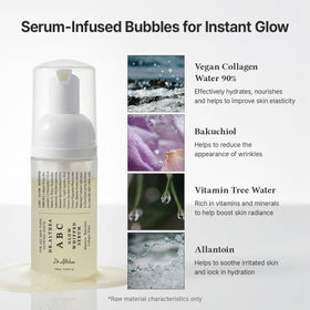 Dr.Althea vegan collagen water vial highlighting hydration benefits