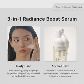 Dr.Althea bottle next to hand to show 3.38 fl oz size