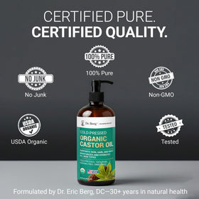 Dr. Berg bottle on bathroom counter lifestyle suggesting daily use