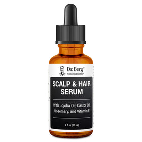 Dr. Berg bottle front view showing label and 2 fl oz size for easy identification