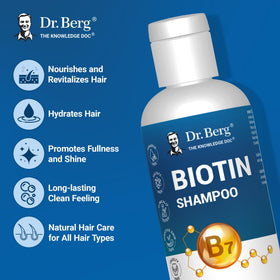 Dr. Berg dispensed shampoo texture demonstrating gentle, rich lather