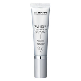 Dr. Brandt front packaging showing jar and brand for immediate pore control
