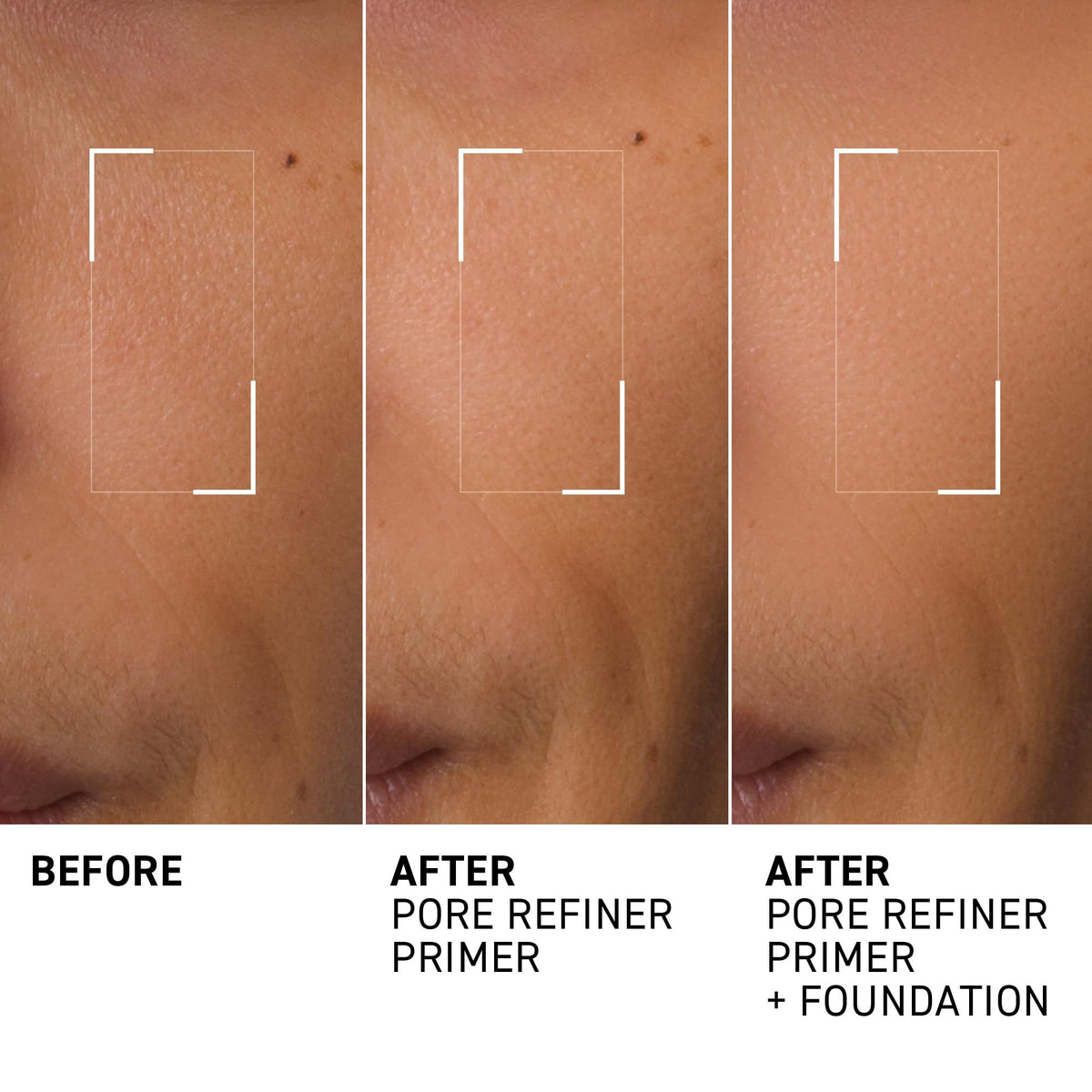 Dr. Brandt primer tube open displaying lightweight cream texture