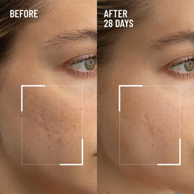 Dr. Brandt close-up cream texture revealing gentle microgranules for smoothness
