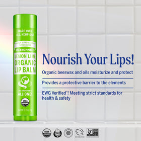 Dr. Bronner's single tube close-up displaying label clarity and easy application