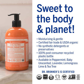 Dr. Bronner's shikakai powder ingredient detail, shows conditioning plant-based component