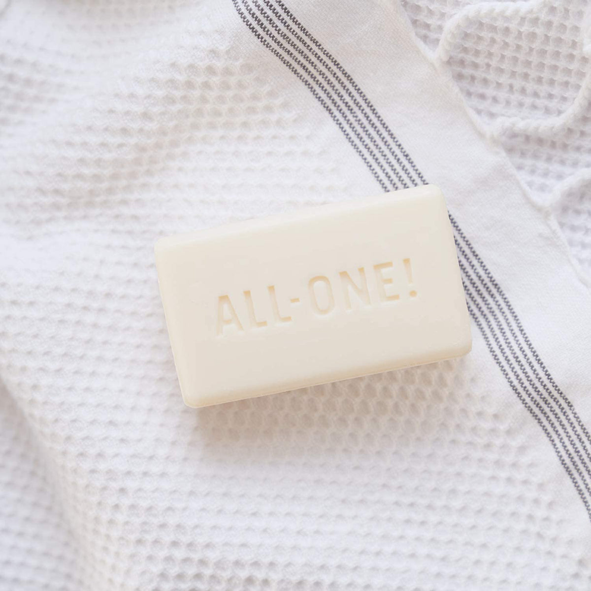 Dr. Bronner's rich soap lather texture rinses clean and feels nourishing