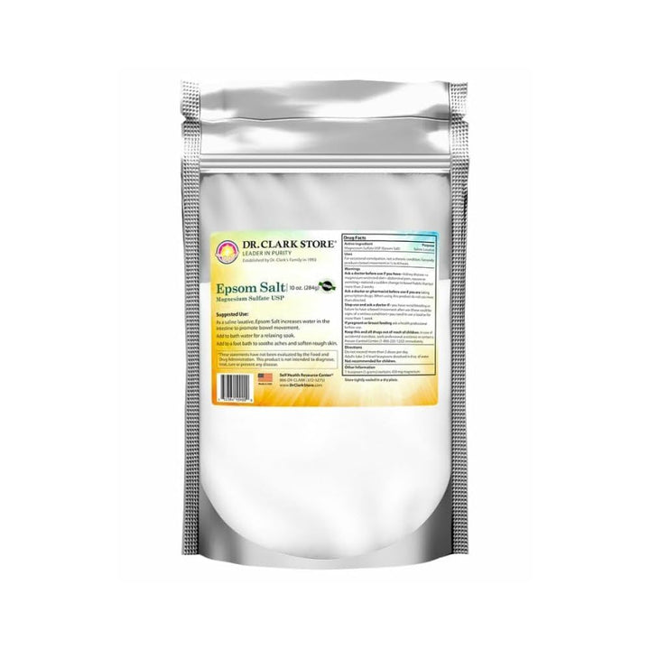 Dr Clark Store front jar showing label and compact 10-ounce size benefit
