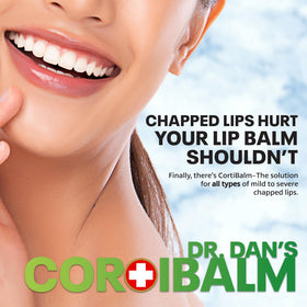 Dr. Dan's application to lip corner demonstrating targeted relief