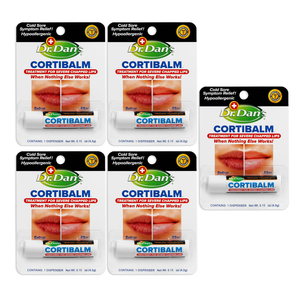 Dr. Dan's front packaging showing product benefits and compact design