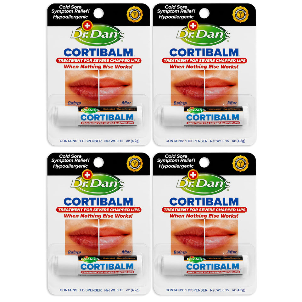Dr. Dan's front packaging shows clear labeling and therapeutic balm benefits