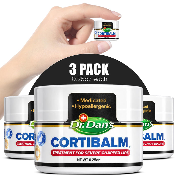 Dr. Dan's front packaging showing jar label and product benefit