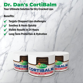 Dr. Dan's jar next to coin showing compact jar size benefit