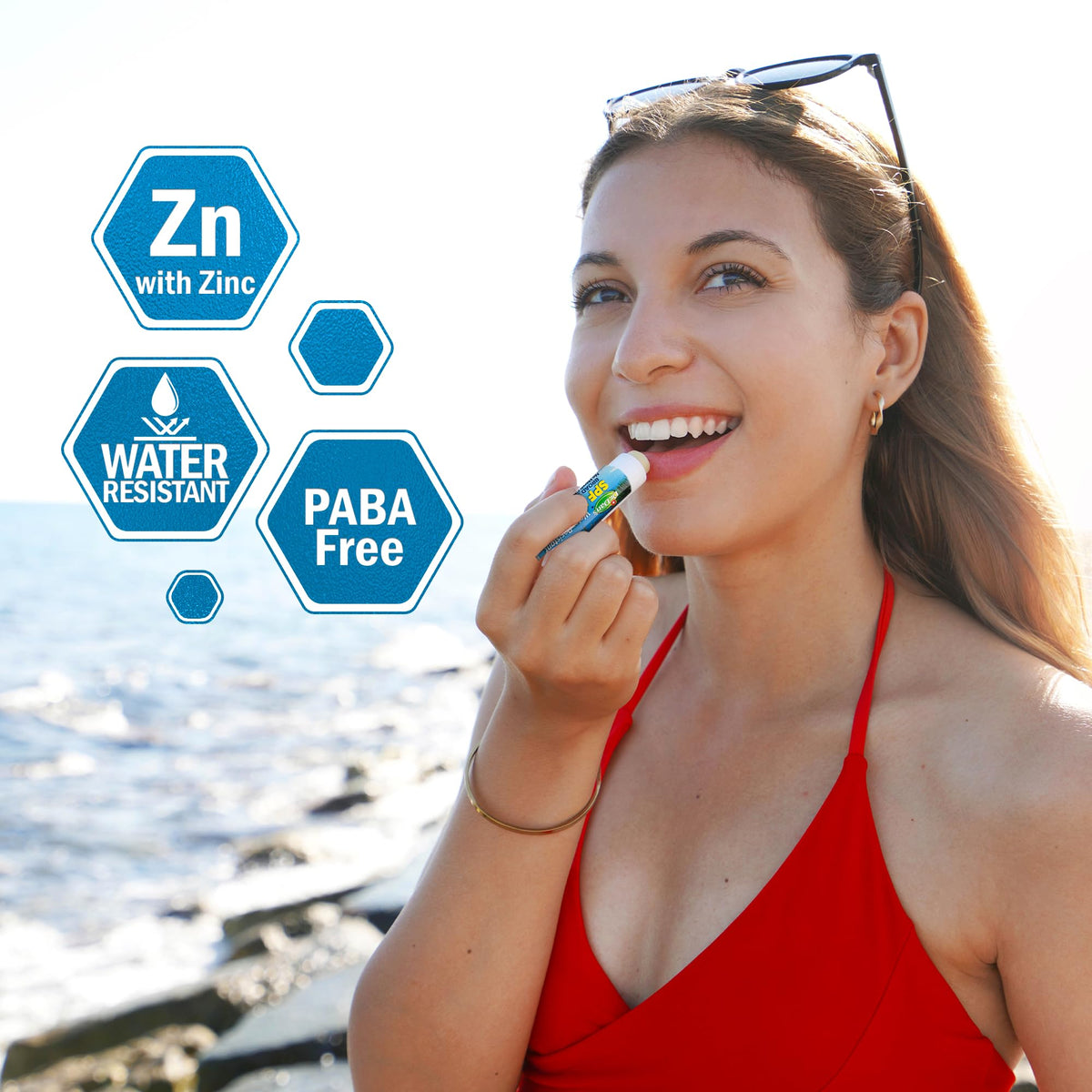 Dr. Dan's ingredients label showing mineral-based formula and hypoallergenic benefits