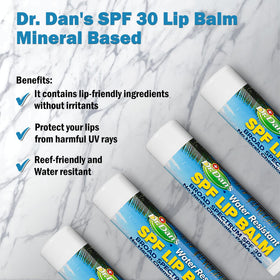 Dr. Dan's single stick open displaying smooth balm and easy application